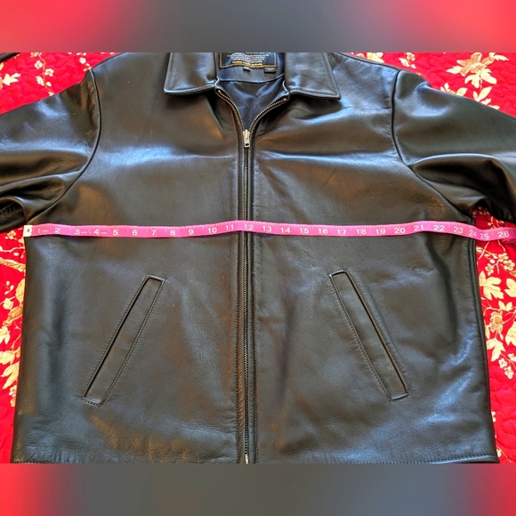 Coronado Leather Jacket, Black EUC - Picture 5 of 9